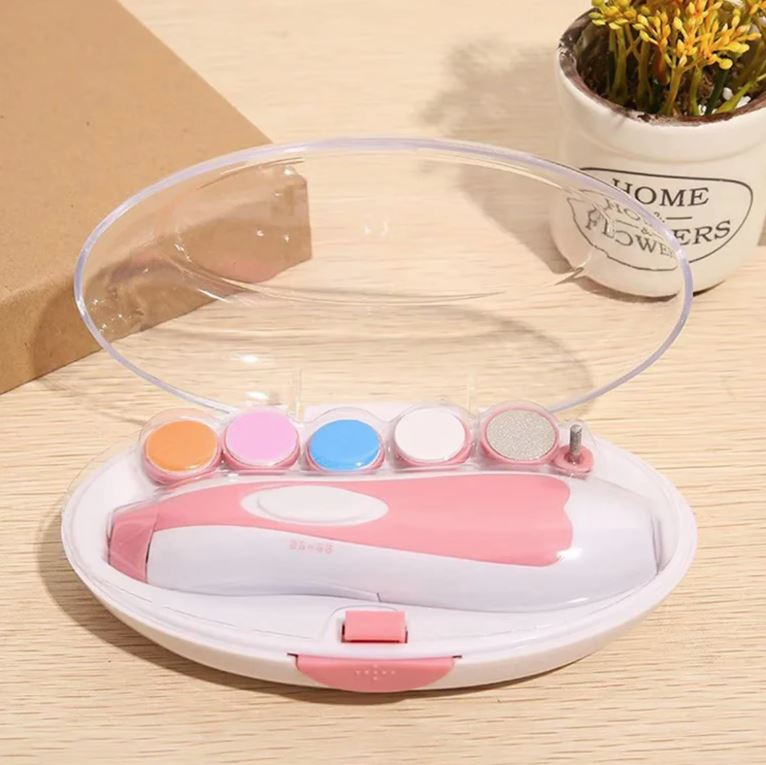 Lima Corta Uñas Eléctrica Para Bebé