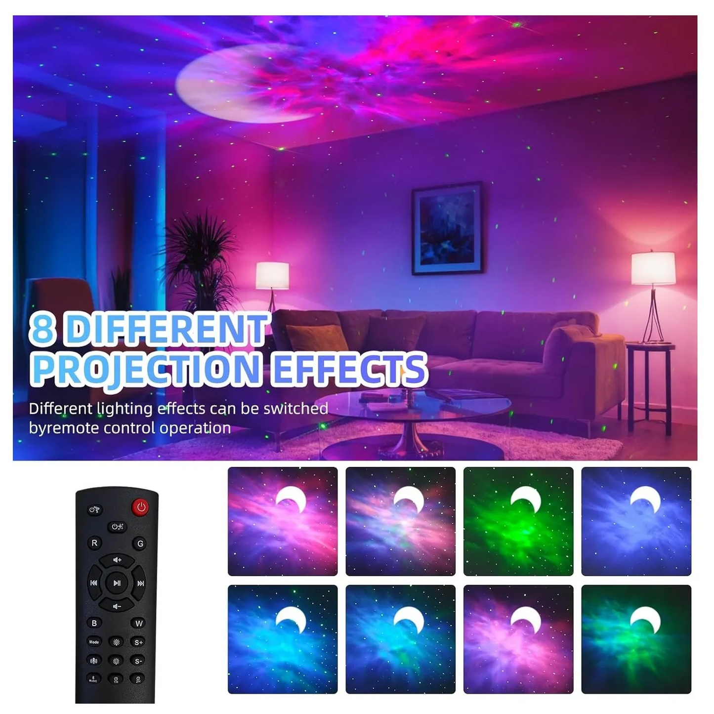 Proyector Astronauta + Parlante Bluetooth