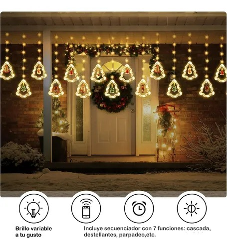 Luces en Cascada Árbol De Navidad x3m
