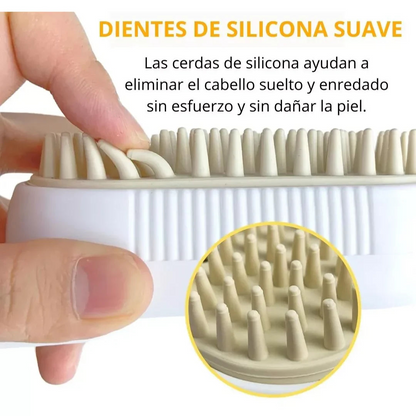 Cepillo Con Vapor Para Mascotas