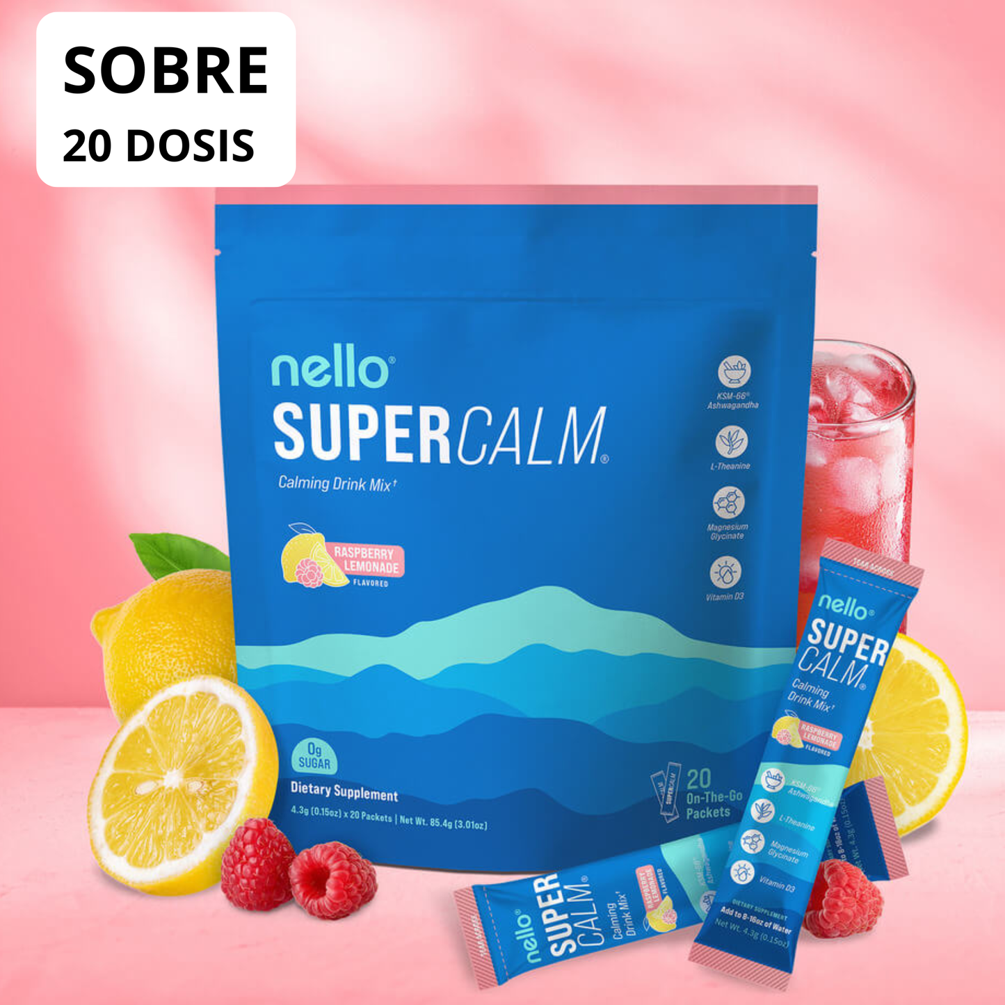 SuperCalm - Bebida Natural relajante
