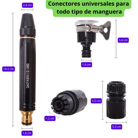 Boquilla de Alta Presión + Conectores