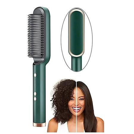 Cepillo Alisador de iones 2 en 1