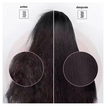 Cepillo Alisador de iones 2 en 1